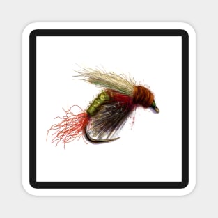 Rosenbauer's Cdc Rabbits Foot Emerger Fly Magnet