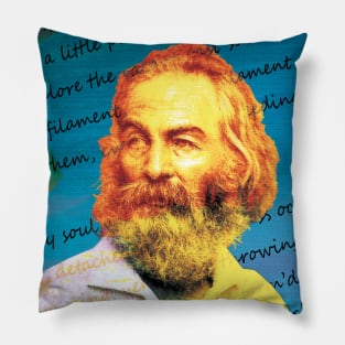 Walt Whitman - A Noiseless Patient Spider Pillow