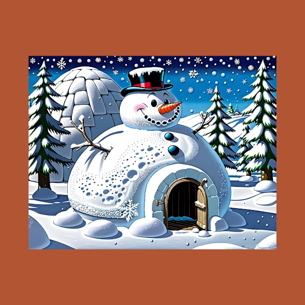 Frosty The Igloo by rturnbow