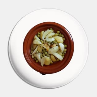 Moroccan Chicken Tagine, Beautiful Gift For Morocco Food Lover Pin