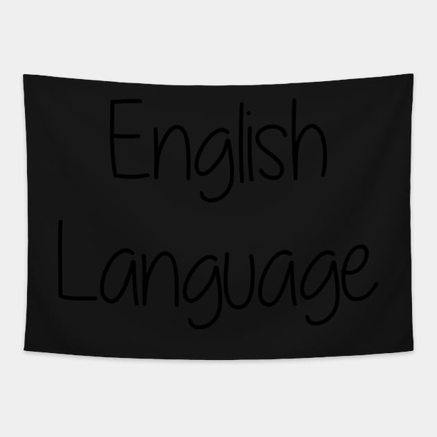 School Subject Sticker - English Language Tapestry by UnseenGhost