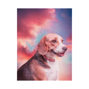 a Beagle in the sky T-Shirt