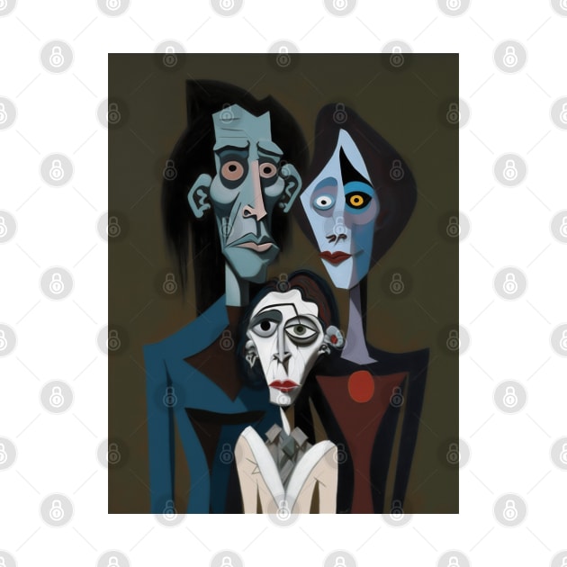 Gothic Family Portrait by Walter WhatsHisFace