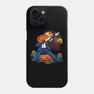 Scary Halloween Dabbing Pumpkin Phone Case