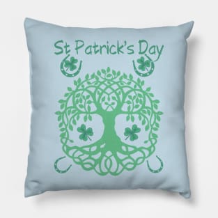 St Patrick’s Day tree of life 2023 Pillow