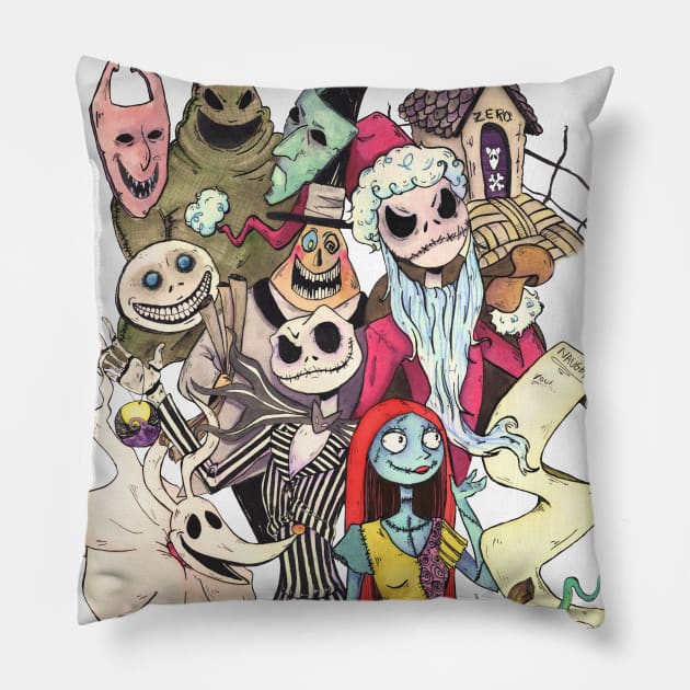 Nightmare Pillow by happycyn