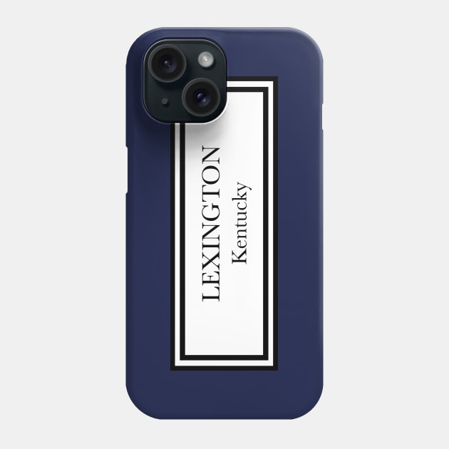 LEXINGTON KY Phone Case by Low Places