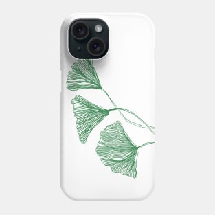 gingko leaves Phone Case