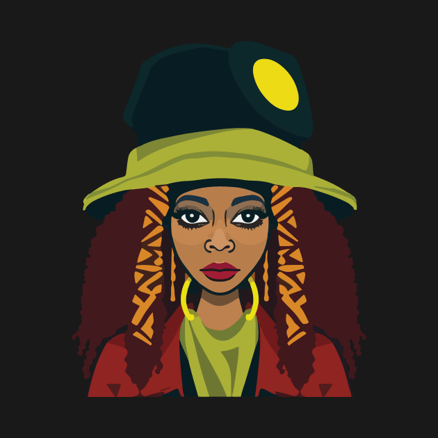 Erykah Badu by vectrus