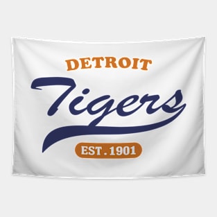 Detroit Tigers Classic Style Tapestry