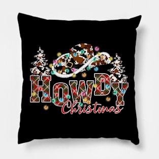 Howdy Christmas Pillow