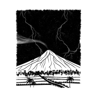 Mayon Volcano Eruption T-Shirt