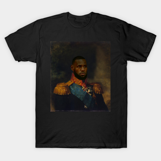 Lebron James Classical Painting Lebron James T Shirt Teepublic