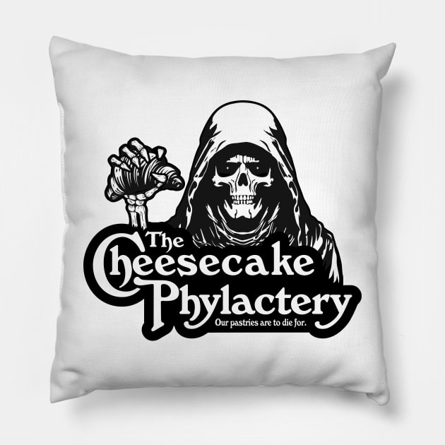 Cheesecake Phylactery Pillow by OutdoorMayhem