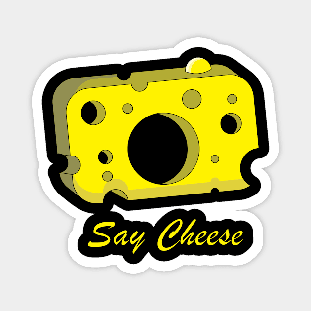 Say Cheese Magnet by navod