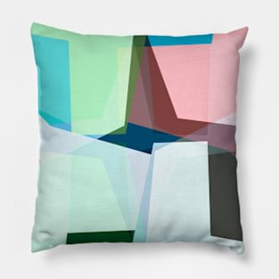 Catching Colors BA02 - Green And Blue Pillow