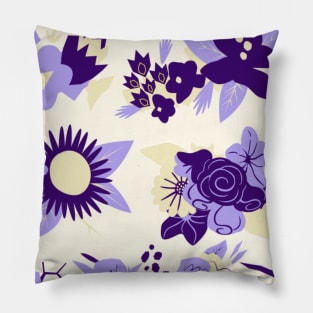 Flowers Pattern Pillow