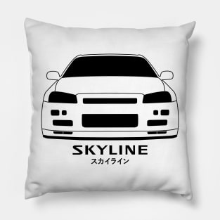 Nissan Skyline GTR R34 JDM Car Pillow