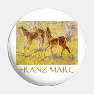 Foals at Pasture by Franz Marc Pin