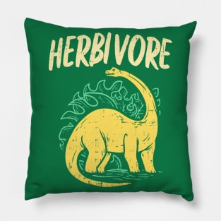 Brontosaurus Herbivore Pillow