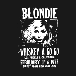 Blondie Music Whiskey A Go Go T-Shirt