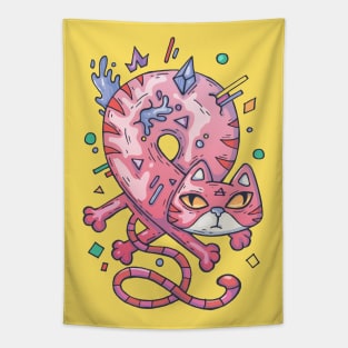 Super Silly Long Cat Tapestry