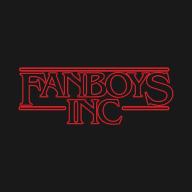 FanboysInc's "Stranger Things" Logo Tee by FanboysInc