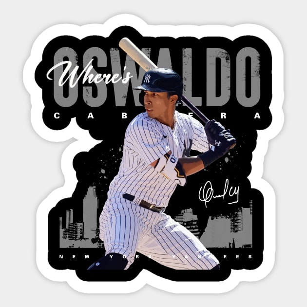 Oswaldo Cabrera - Oswaldo Cabrera New York Yankees - Posters and Art Prints