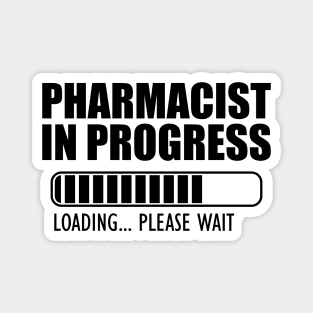 Pharmacist in progress loading Magnet