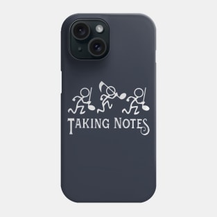 Musician Teacher Taking notes Phone Case