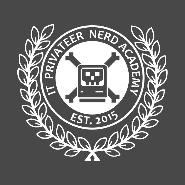 Nerd Academy White Ink by itprivateer