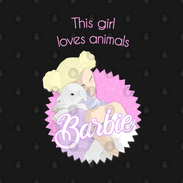 This Barbie loves animals by Danielle