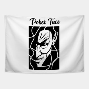 poker face Tapestry