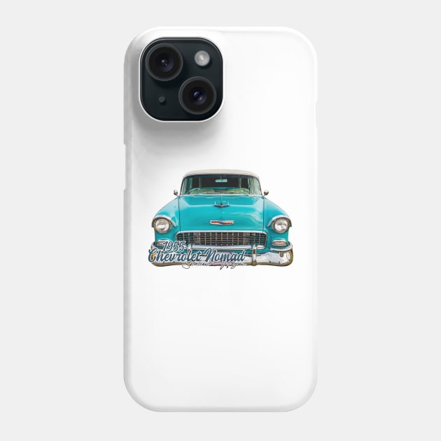 1955 Chevrolet Nomad Station Wagon Phone Case by Gestalt Imagery