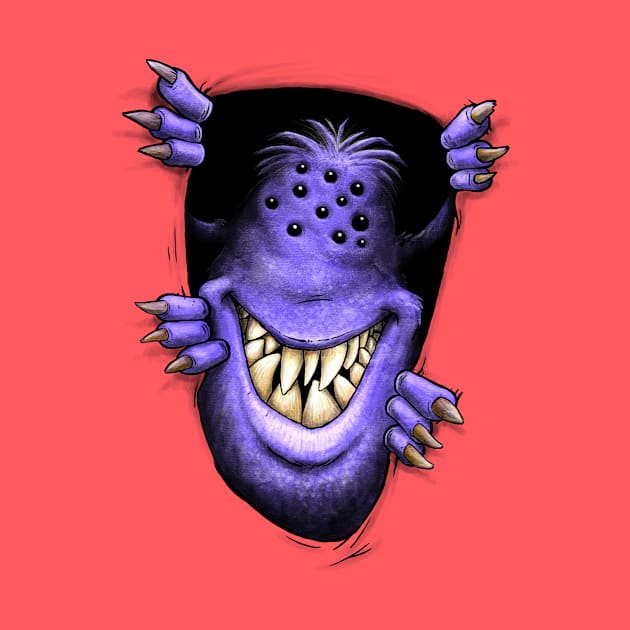 Purple people eater ... with no horns by Bleee