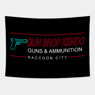 Gun Shop new logo Tapestry