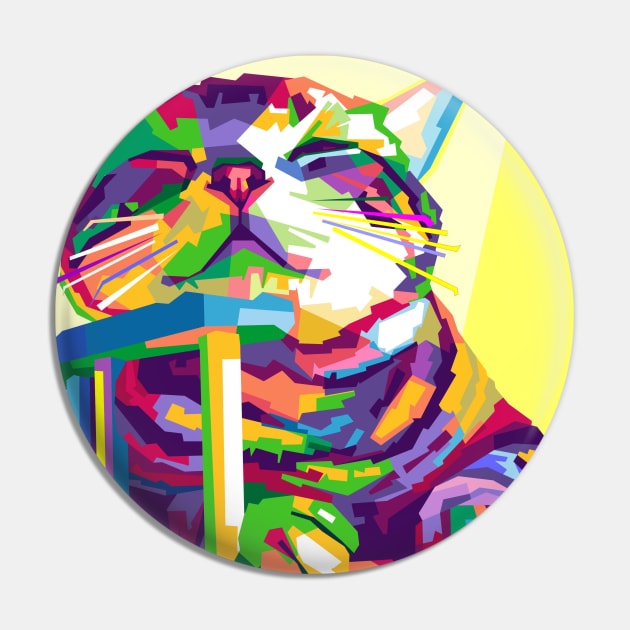 CAT WPAP Pin by erikhermawann22