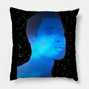 Blue Baby Boy III Pillow