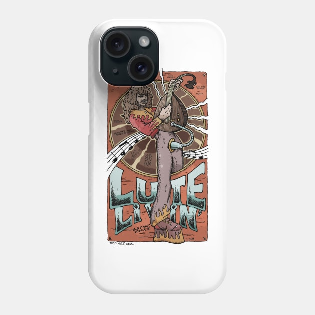 Lute Lifestyle! Phone Case by Froobius