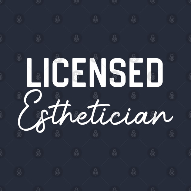 Licensed Esthetician Gift Licensed Esthetician by kmcollectible