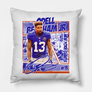 Odell Beckham \\\ Retro Classic Comics Pillow