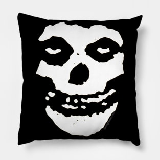 The Crimson Ghost Skull Pillow