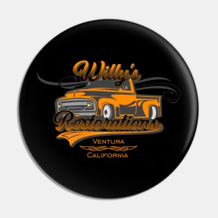 Willy’s Restorations Pin