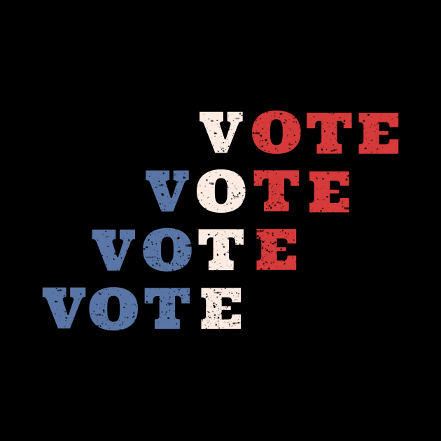 Distressed Vote Design by Josh Diaz Villegas