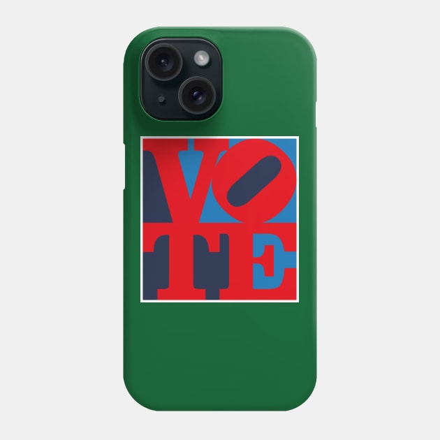 Love to Vote - RWB Phone Case by DCLawrenceUK