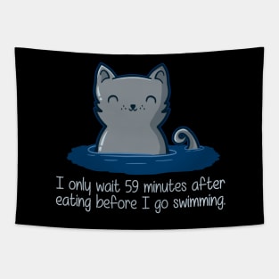 Rebellious Swimmer Tapestry