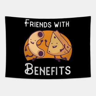 Friends with Benefits | MacNCheese Cheese Lover Tapestry