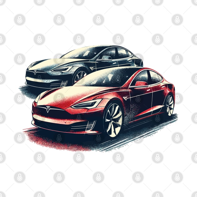 Tesla Model S by Vehicles-Art