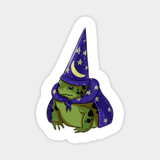 Frog Wizard Magnet