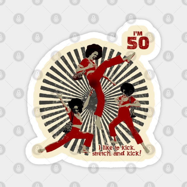 im 50 sally omalley Magnet by MATERAZEKA